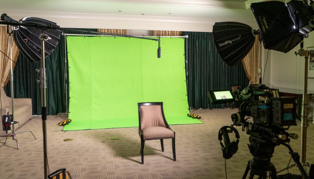 green screen interviews in Las Vegas