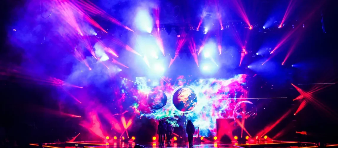 An entertaining part of the show for the guests