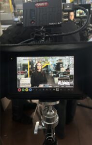 professional interview behind the scenes