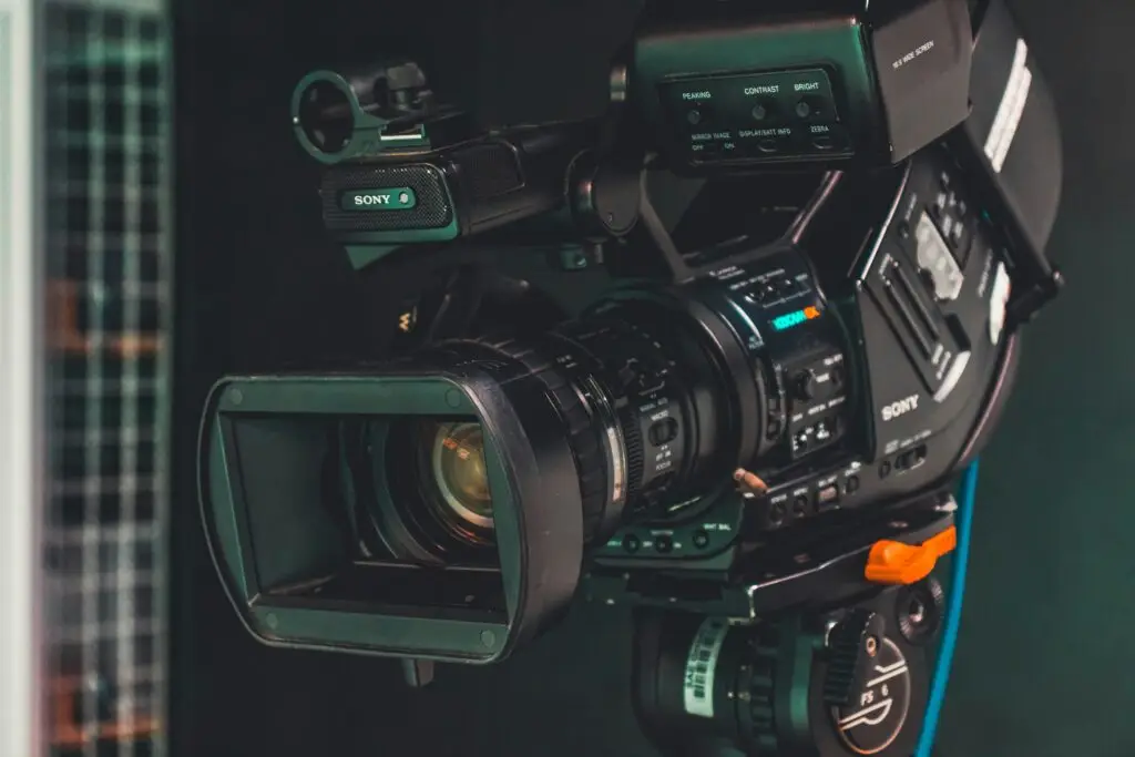 Full set of camera for video production