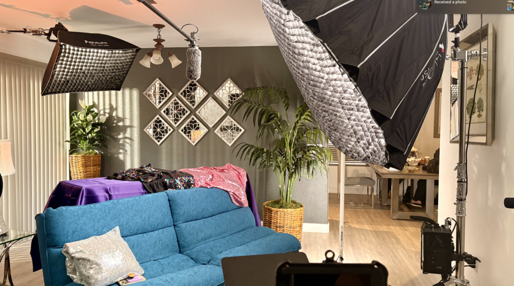 professional interview lighting