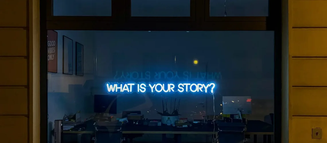 What is your story banner on a window