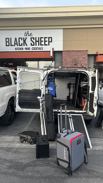 Las Vegas professional film equipment