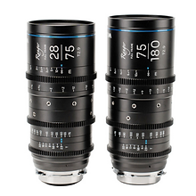 ranger zoom cine lenses full frame 28-75mm an d75-180mm t2.9