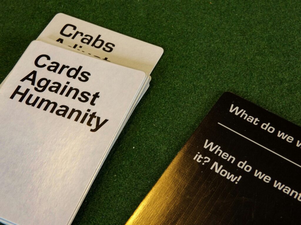 Humor on card games is the start of how humor can adapt