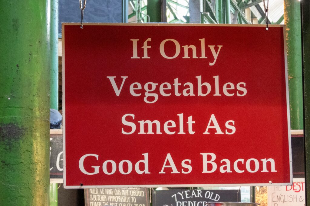 A humorous take on how vegetables smell 