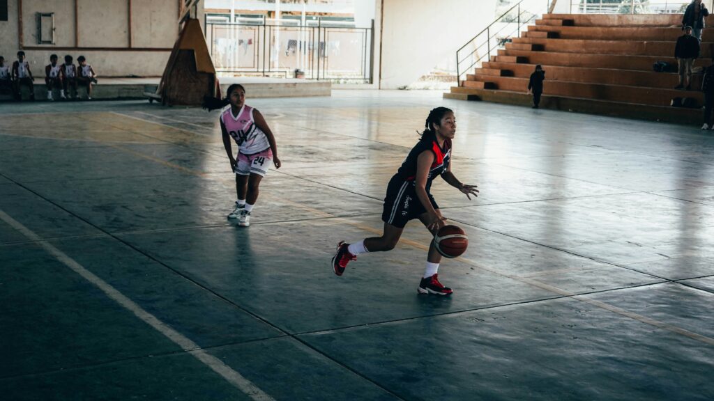 Showcasing skills in a WNBA game