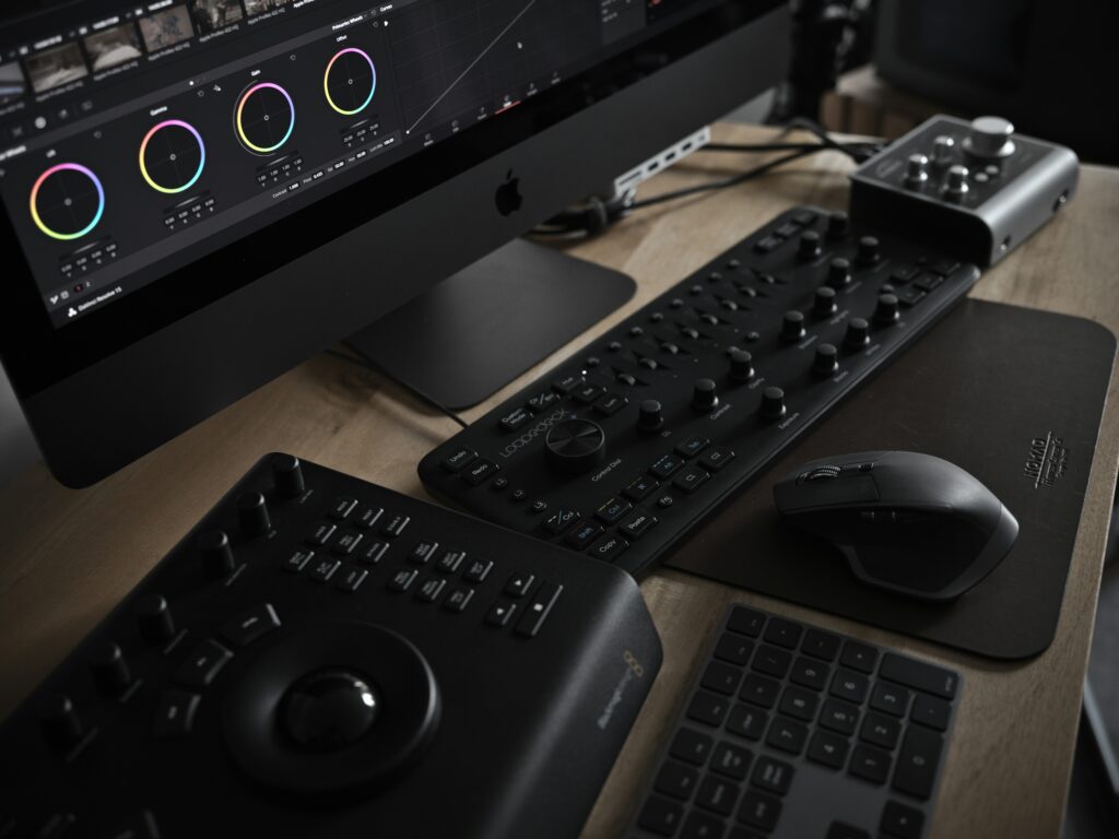 Color grading process for video productions