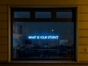 What is your story banner on a window