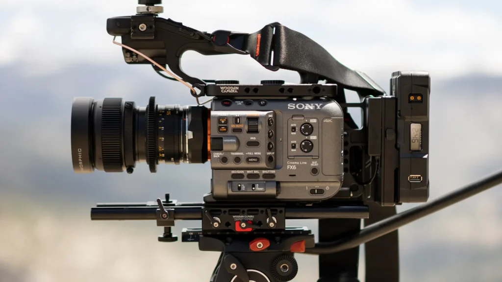 professional cinema camera